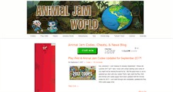 Desktop Screenshot of animaljamworld.com