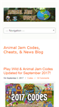 Mobile Screenshot of animaljamworld.com
